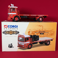 Corgi Classics Whiskey: Albion Clydesdale Platform Lorry 'White Horse' - Complete In Box