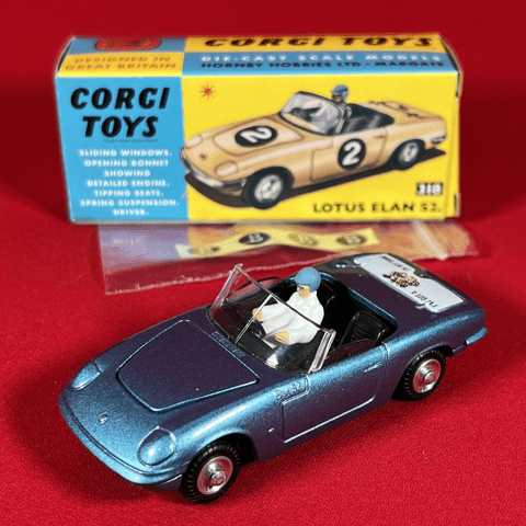 Corgi Model Club: 318 Lotus Elan S2. - Mint & Boxed