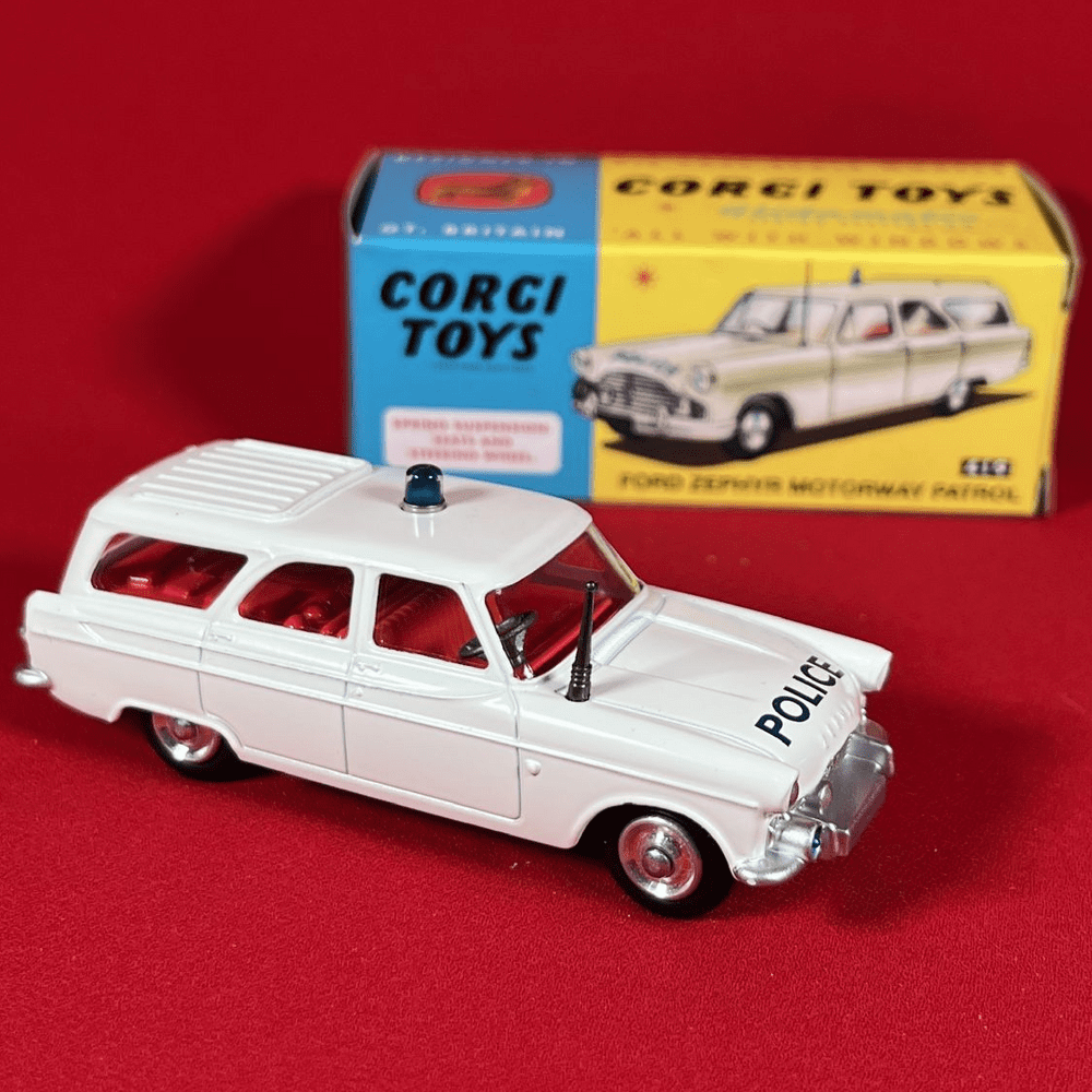 Corgi Model Club 419 Ford Zephyr Motorway Patrol - Mint & Boxed