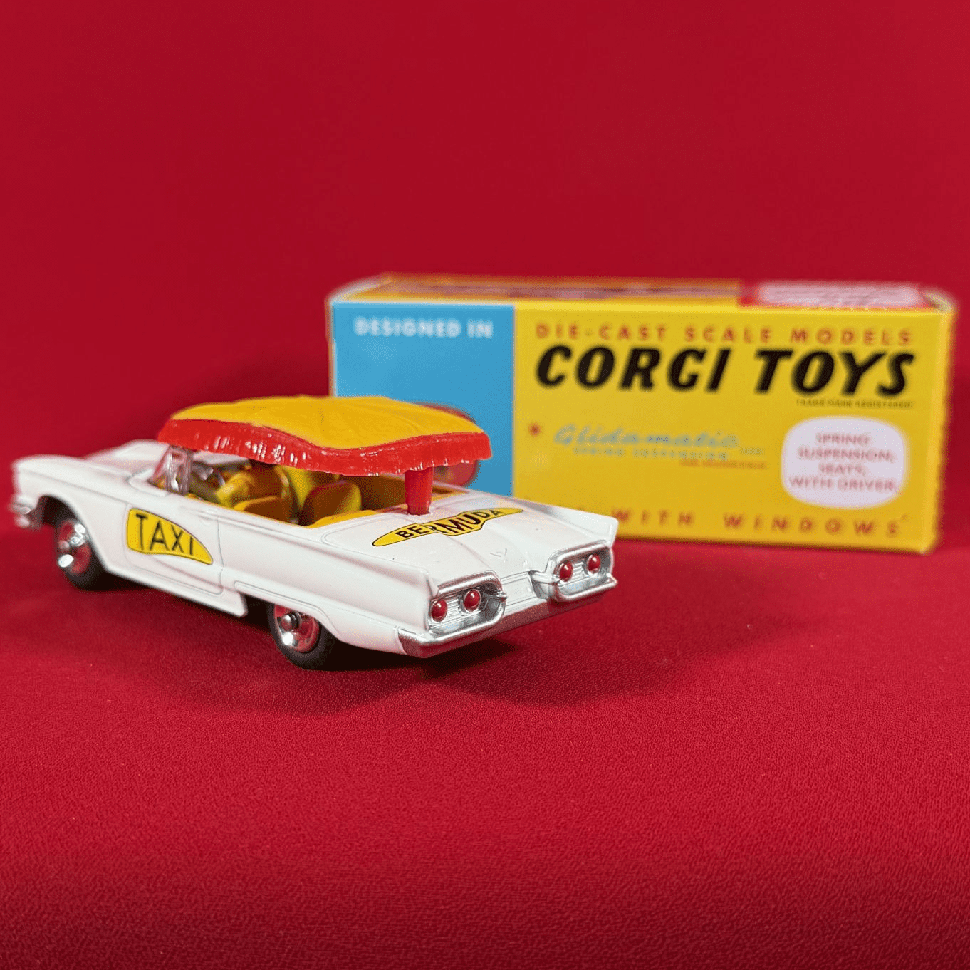 Corgi Model Club 430 Bermuda Taxi - Mint & Boxed