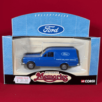 Corgi Motoring Memories: 61213 Ford Escort Van 'Ford Parts Delivery Service' - Complete in Box