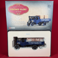Corgi Vintage Glory of Steam: 80205 Foden Dropside Wagon with Crates 'Pickfords' - Complete in Box