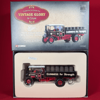 Corgi Vintage Glory of Steam: 80206 Foden Dropside Wagon with Crates 'Guinness' - Complete in Box