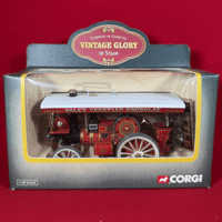 Corgi Vintage Glory of Steam: 80303 Garrett 4CD Showman's Tractor 'Little Billy' - Complete in Box