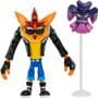 Crash Bandicoot: Biker Crash with Akano Mask - Action Figure
