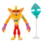 Crash Bandicoot: Retro Crash with Ika Ika Mask - Action Figure