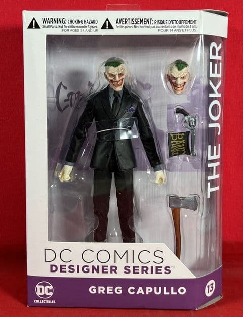 DC Comics Designer Series Greg Capullo: The Joker - Action Figure - Sealed in Box (A)