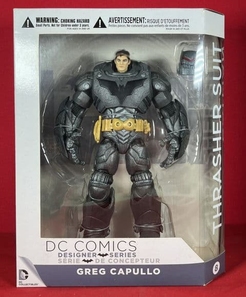 DC Comics Designer Series Greg Capullo: Thrasher Suit Batman - Action Figure - Sealed in Box