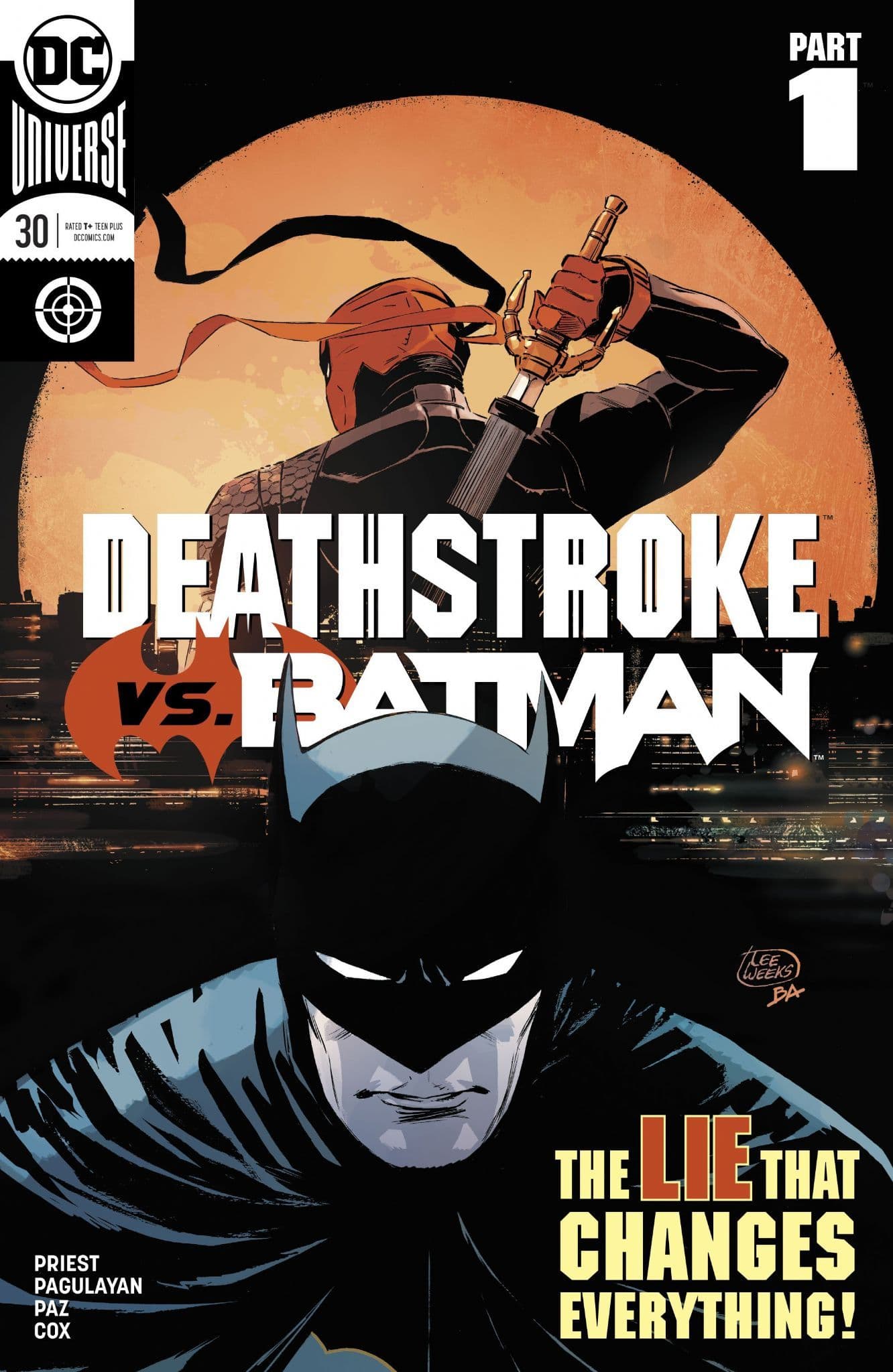 Deathstroke - Issues 30 to 35 - Deathstroke Vs Batman - Complete Story Arc