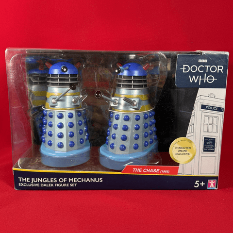 Doctor Who Classic Series: The Jungles of Mechanus - Exclusive Dalek Figure Set - Sealed in Box