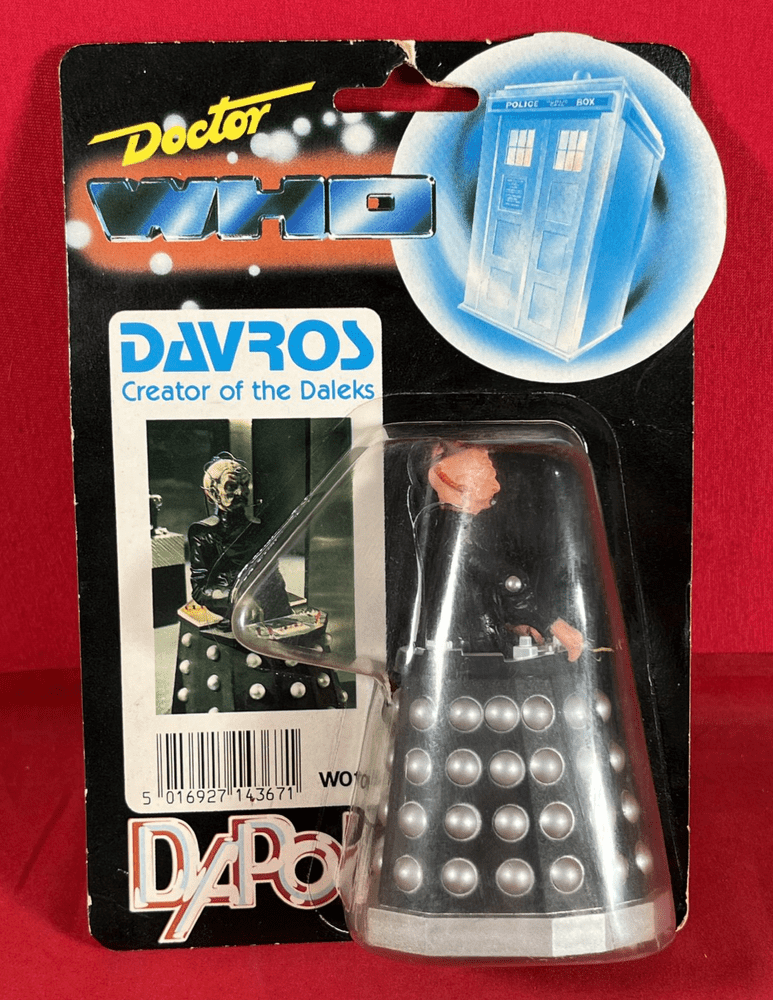 Figurine DAPOL Cyberman Doctor Who 1987 - Sous Blister Rainbow Card - MINT