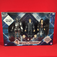 Doctor Who Series 2: The Tenth Doctor Collector Set with Cyberman & Sarah Jane - Sealed in Box