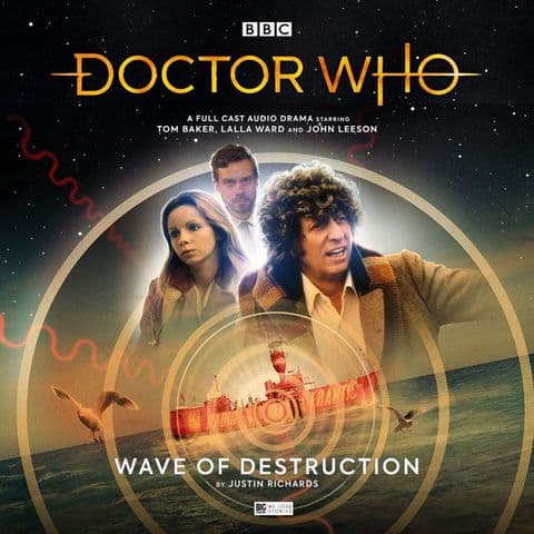 Doctor Who: Wave of Destruction - LTD EDN Heavyweight Ocean Swirl Vinyl - Sainsburys Exclusive