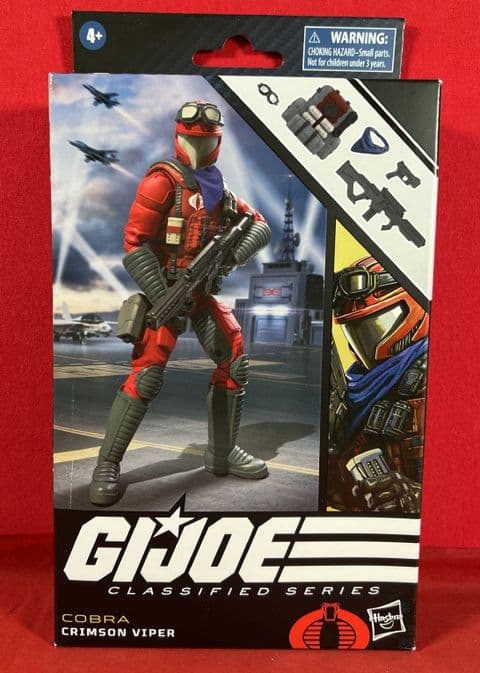 G.I. JOE Classified: Crimson Viper - Complete in Box