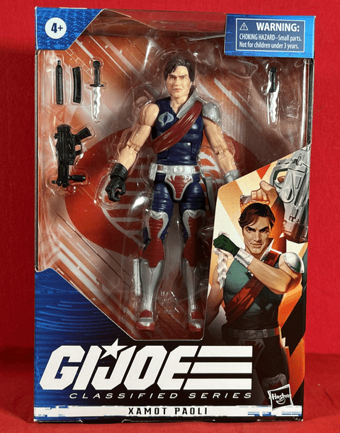 G.I. JOE Classified: Xamot Paoli - Complete with Packaging