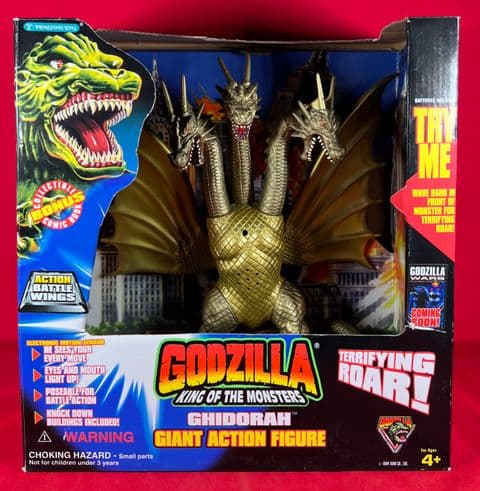 Godzilla King of the Monsters: Giant Action Figure King Ghidorah - Complete & Boxed