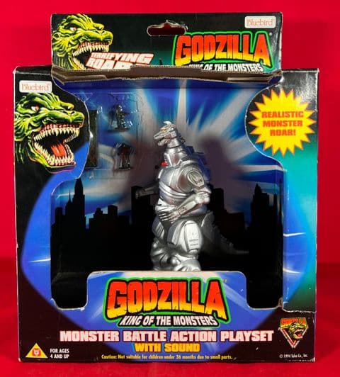Godzilla King of the Monsters: Monster Battle Action Playset Mecha-Godzilla - Complete & Boxed