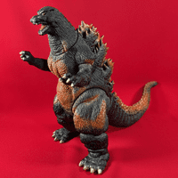 Godzilla Vs Destoroyah: Burning Godzilla - 22cm Tall Soft Vinyl Figure - No Tag