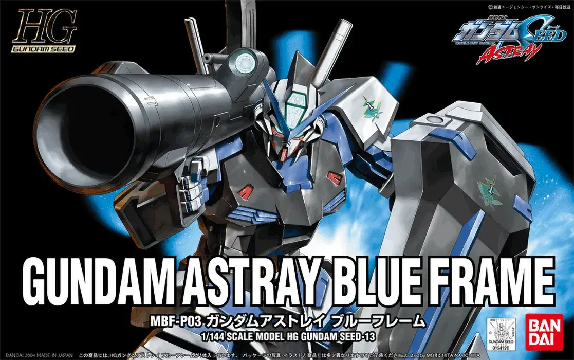 コミック・アニメ MBF-P03 GUNDAM ASTRAY BLUE FRAME Gundam Seed Astray MBF-P03 Gundam Astray Blue Frame - HG 1/144