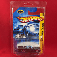 HotWheels 2007 First Editions: TV (1960's) Batmobile - US Long Card - Sealed - Near Mint