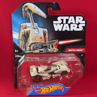 HotWheels Character Cars - Star Wars: Battle Droid - Sealed on Card