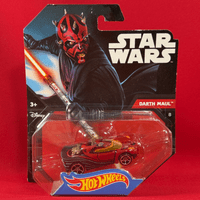 HotWheels Character Cars - Star Wars: Darth Maul - Sealed on Card