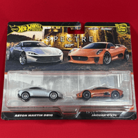HotWheels Premium: Car Culture 2-Pack - 007 ~Spectre Aston Martin DB10 & Jaguar C-X75