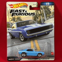 HotWheels Premium - Fast & Furious 2Fast 2Furious: 1/5 1969 Chevy Camaro