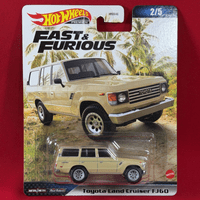 HotWheels Premium - Fast & Furious Hobbs & Shaw: 2/5 Toyota Land Cruiser FJ60