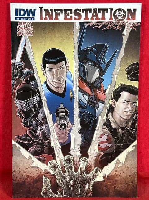 IDW Infestation Star Trek - Issues 1 & 2 Plus Infestation
