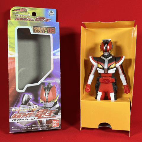 Kamen Rider Hero Series: 08 Masked Rider Den-O Liner Form - 17cm Soft Vinyl Figure - Complete Boxed