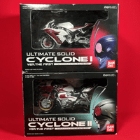 Kamen Rider The First: Ultimate Solid Cyclone I & Cyclone II - Pair of Die-Cast Models