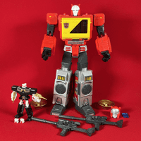 KFC: Transistor & HiFi (3rd Party Blaster & Rewind) - Complete Loose Figure