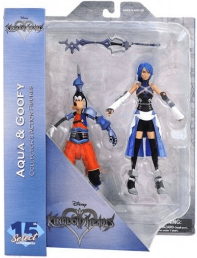 Kingdom Hearts: Aqua & Goofy - Diamond Select Action Figure