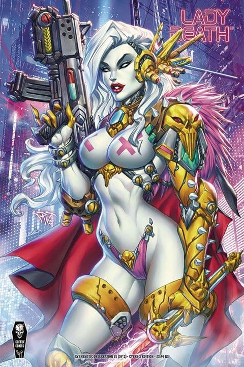 Lady Death: Cybernetic Desecration #1 (of 2) - Cyber X Edition