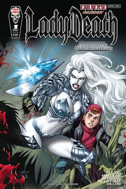 Lady Death: Cybernetic Desecration #1 (of 2) - Standard Edition
