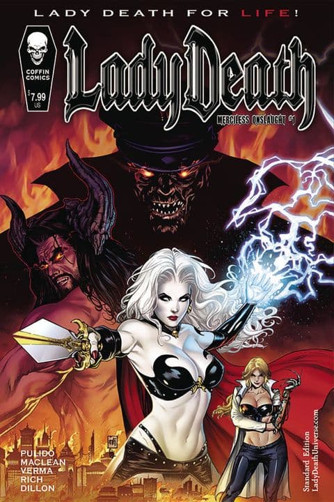 Lady Death: Merciless Onslaught #1 - Standard Edition