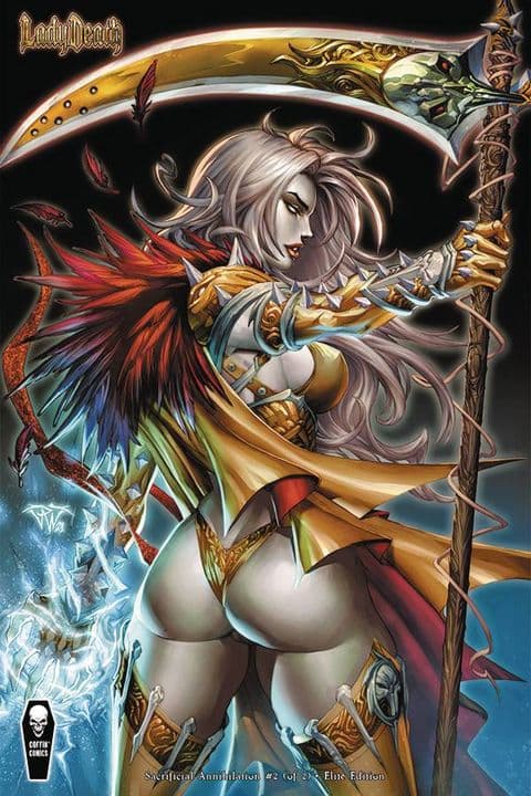 Lady Death: Sacrificial Annihilation #2 (of 2) - Elite Edition - 10 Copy Incentive