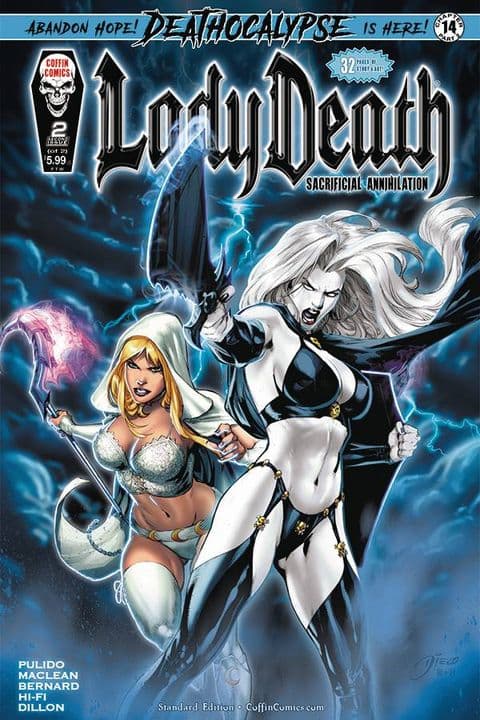 Lady Death: Sacrificial Annihilation #2 (of 2) - Standard Edition