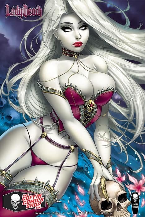 Lady Death: Treacherous Infamy #1 (of 2) - Violet Edition