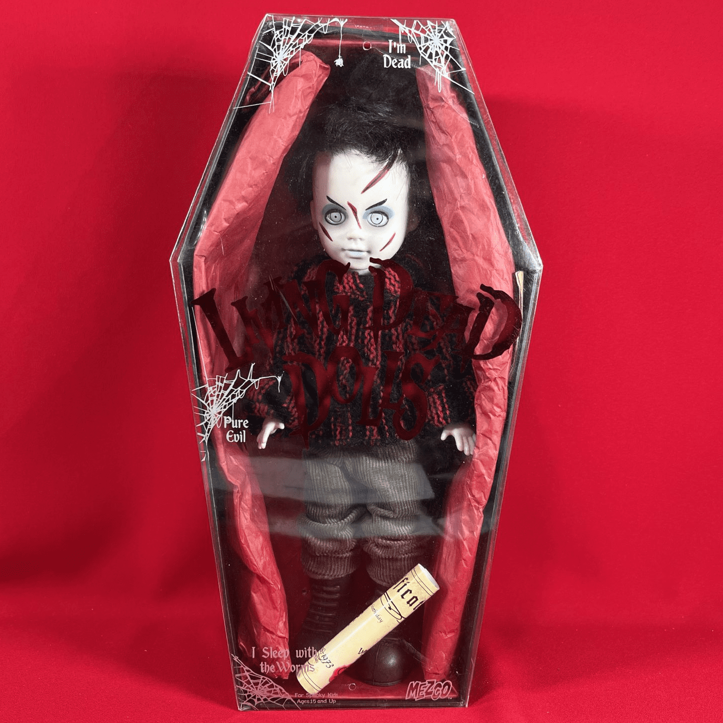 Living Dead Dolls Wolfgang 本体 Living Dead Dolls Series 10 Wolfgang - Boxed