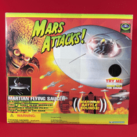 Mars Attacks! Martian Flying Saucer - Complete in Box (Unused)