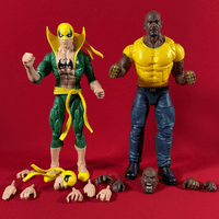 Marvel Legends 85th Anniversary: Iron Fist & Luke Cage - Loose Action Figure Set