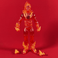 Marvel Legends Fantastic Four First Steps: Human Torch - Complete Loose Action Figure