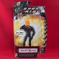 Marvel Legends Ghost Rider Movie: Ragin Ghost Rider - Sealed but Damaged Packaging