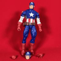 Marvel Legends 'Puff Adder' Wave: Ultimate Captain America - Loose Action Figure