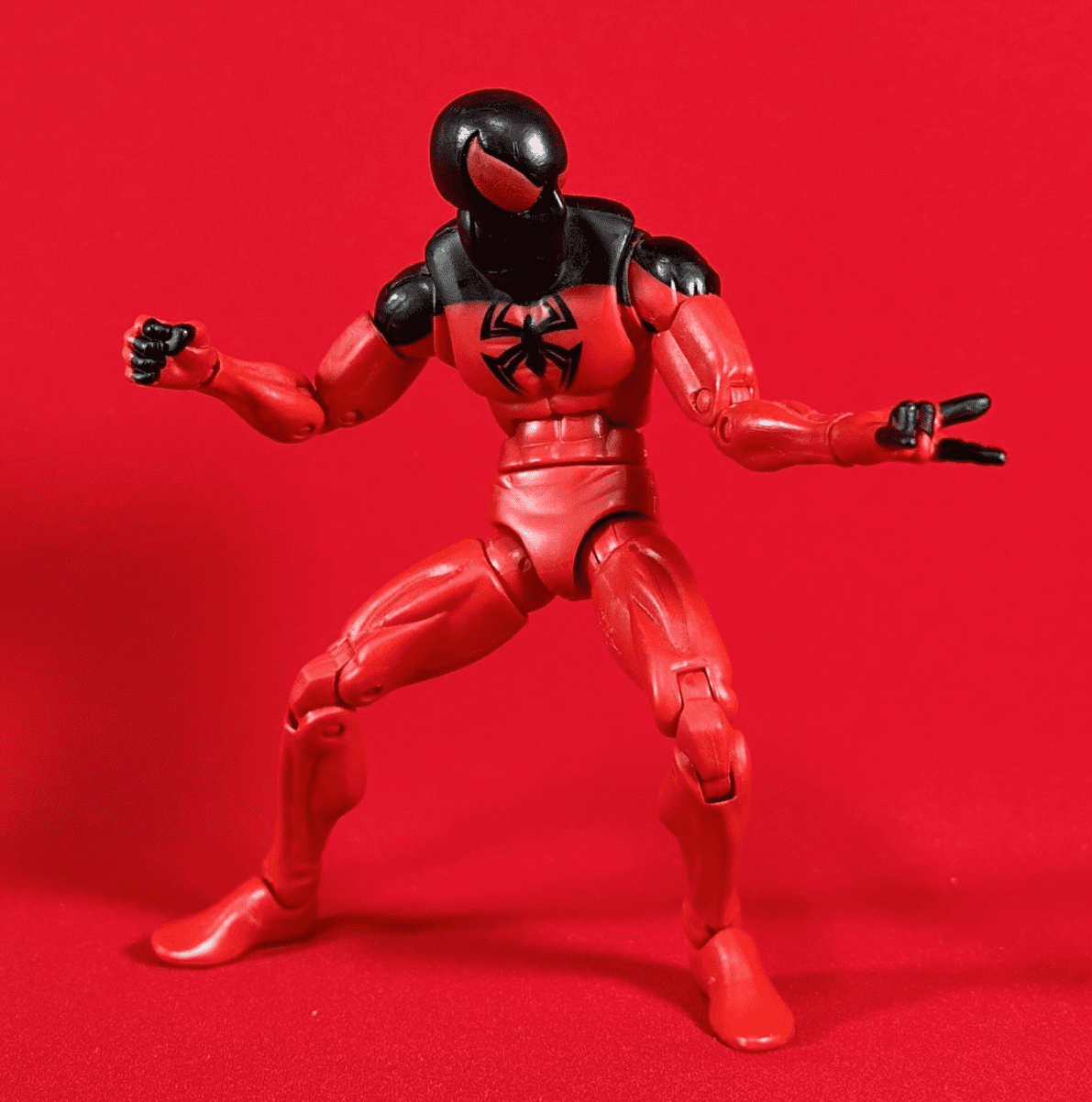 SCARLET SPIDER Marvel Legends 6 In Spider-Man Clone Rocket Racoon
