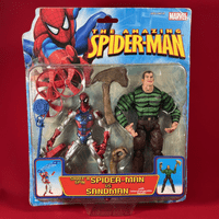 Marvel Legends Spider-Man Classics: Shoot 'N Spin Spider-Man Vs Sandman - Sealed