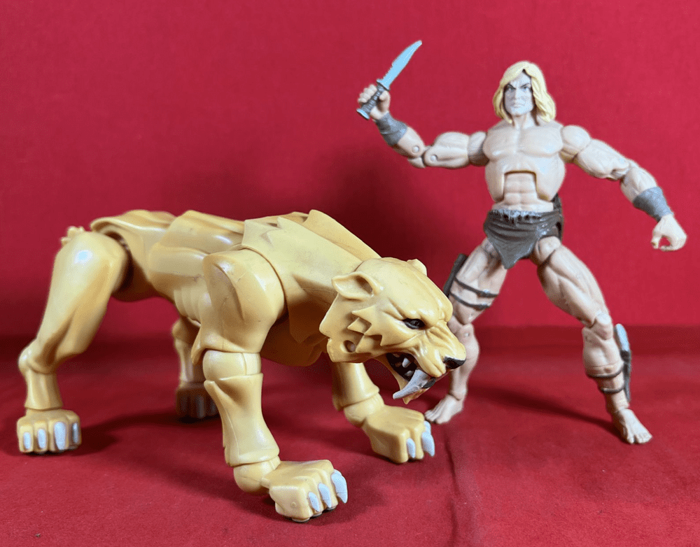 Marvel Legends The Savage Land Ka-Zar & Zabu - SDCC 2008 Exclusive
