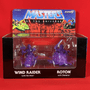Masters of the Universe/M.U.S.C.L.E.: Wind Raider & Roton - Purple & Orange Variants! - Both Sealed